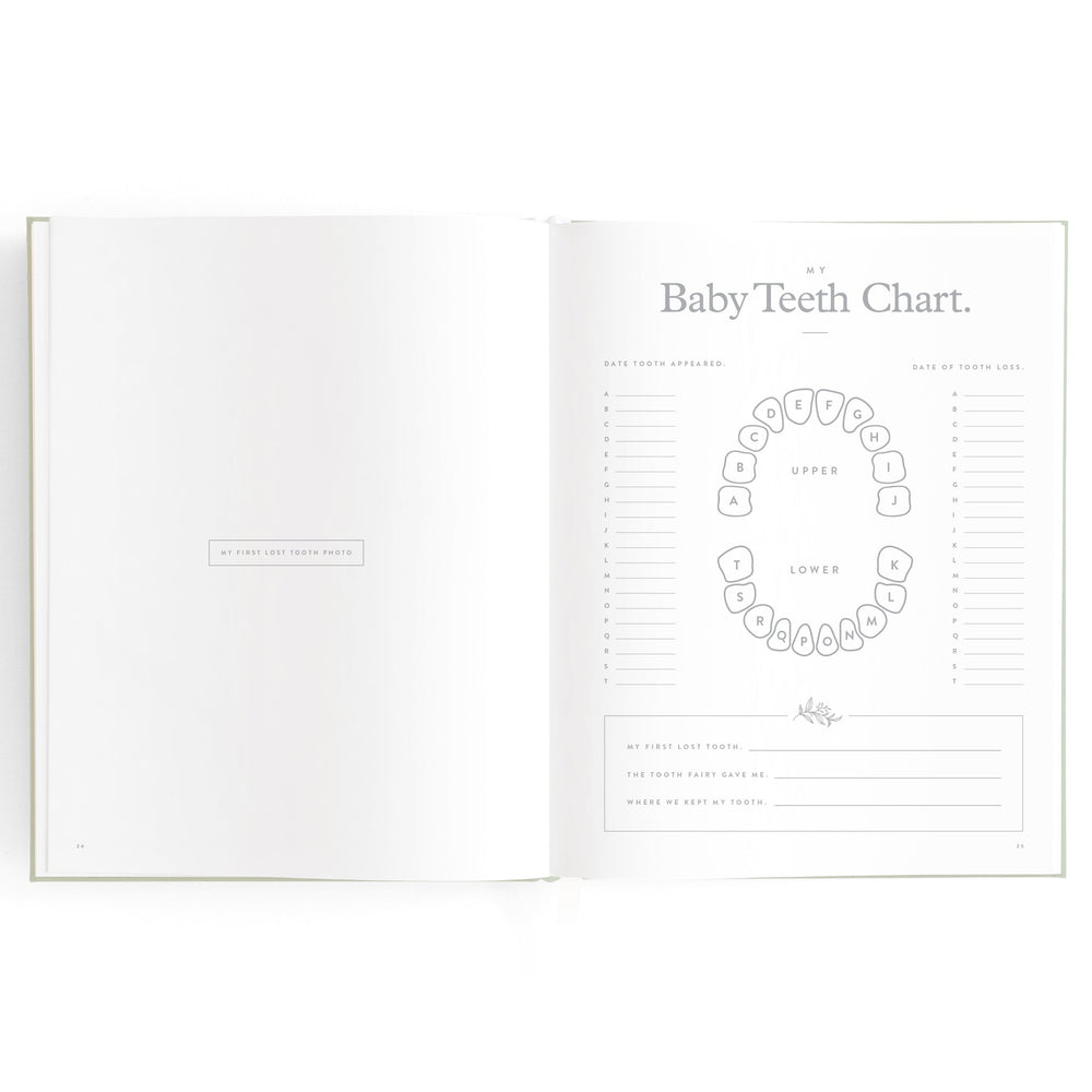 Baby Book - Pistachio