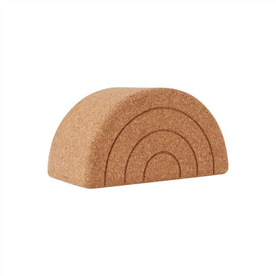 Rainbow Cork Balance Stool