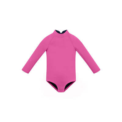 Long Sleeve Paddle Suit - Fuchsia Pink
