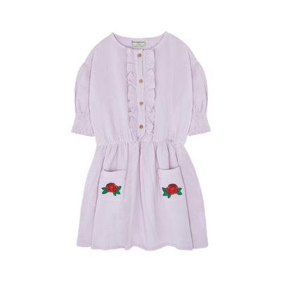 Dress - Flower Embroidery