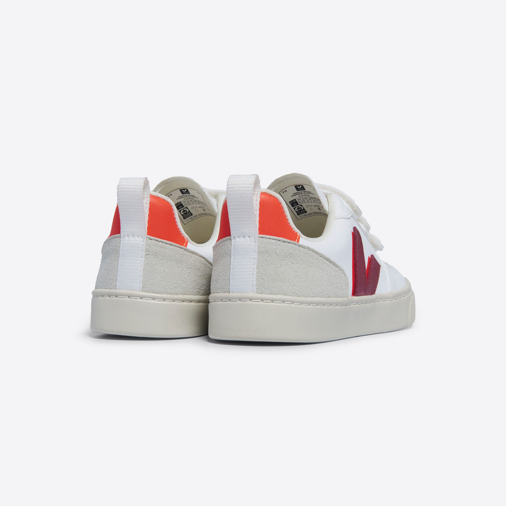 V-10 CWL - White Marsala Orange Fluo