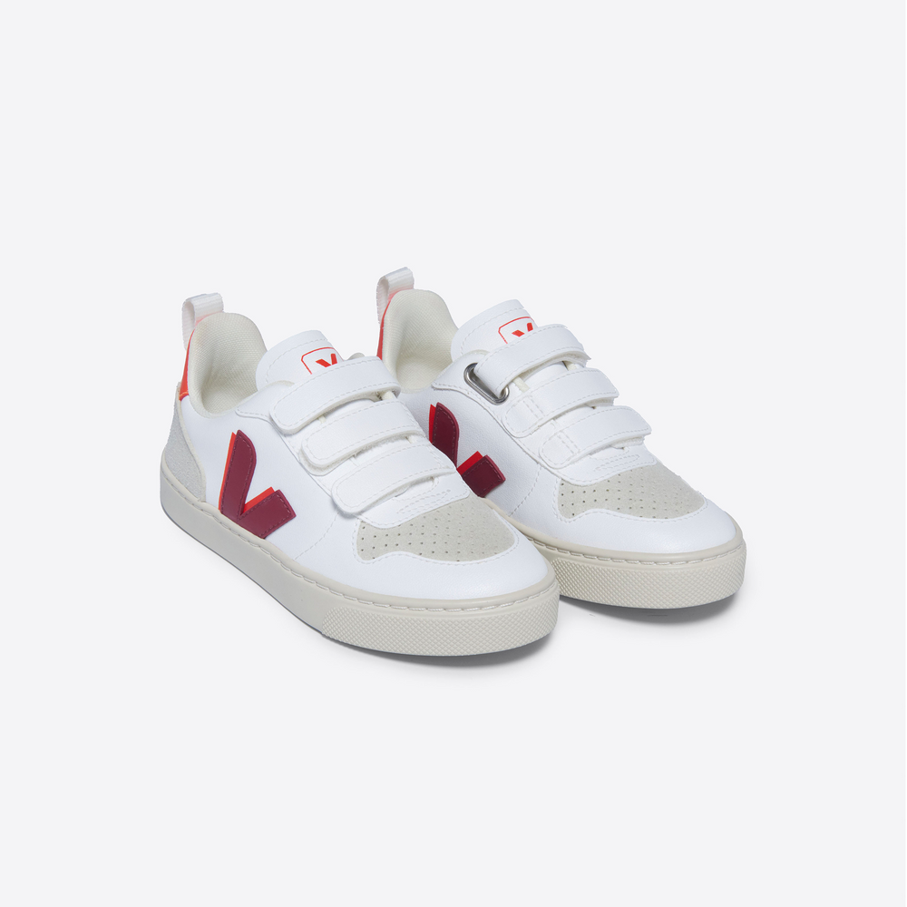 V-10 CWL - White Marsala Orange Fluo