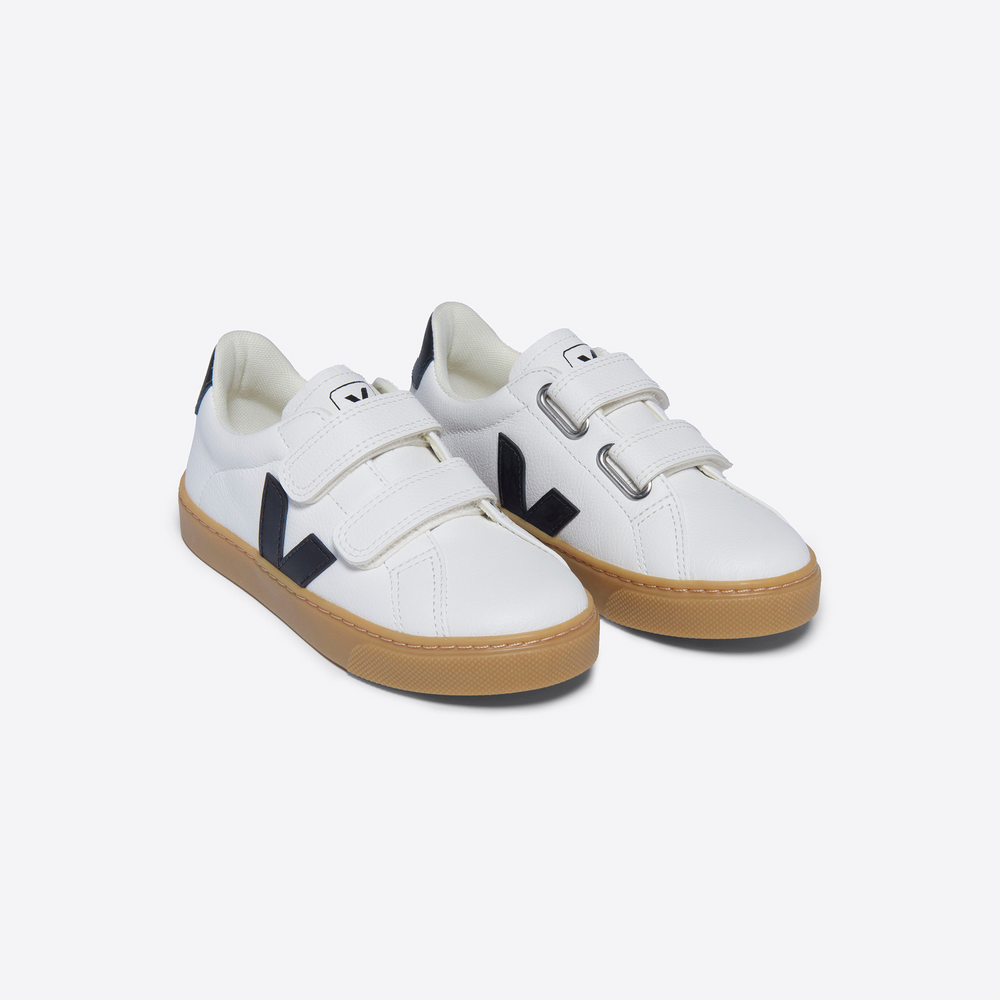 Small Esplar Chrome-free Leather - White Black